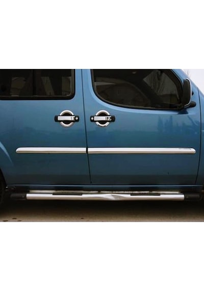 Fiat Doblo 2000-2010 Arası Krom Kapı Kolu 4 Kapı 12 Prç P.çelik