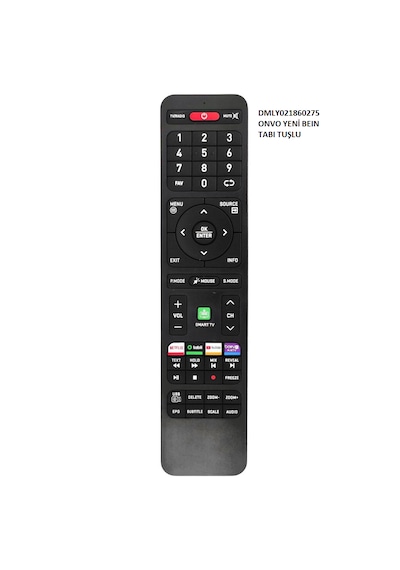 Onvo Bein Tuşlu Lcd Tv Kumanda