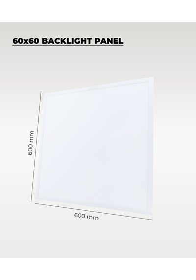 48 W. Sıva Altı 60x60 Backlight Beyaz Panel Armatür 4000k - 2 Adet