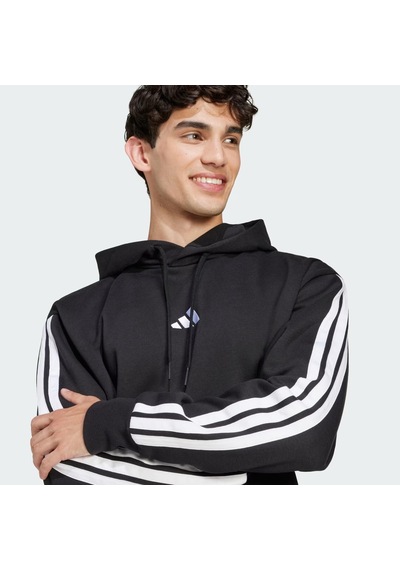 Adidas Je6297 M 3s Fl Hd Erkek Sweatshirt Siyah