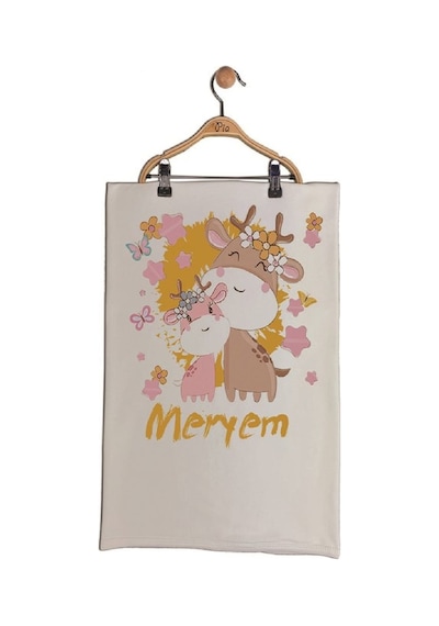 Pia Baby Gl 1933-02 İsme Özel Beşli Tulum Set Krem