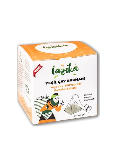 3'lü Set Yeşil Harman 3 37,5 G -yayla-portakal-yasemin,pla Poşet Yeşil Çay
