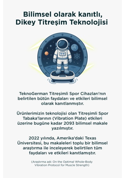 Teknogerman Ultra Power Model Yüksek Titreşimli Ve Spor Cihazı