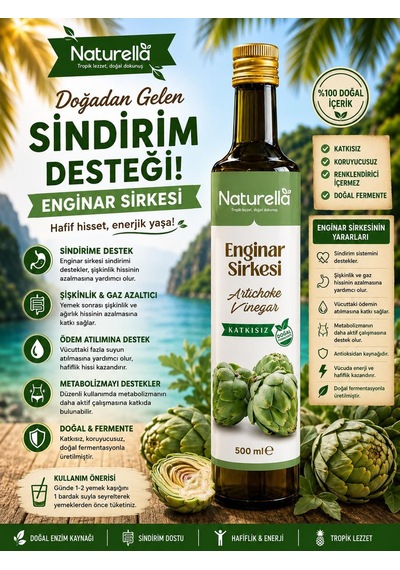 Naturella Enginar Sirkesi