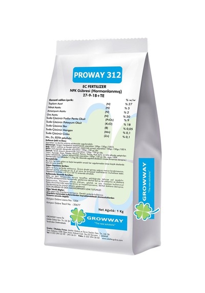Growway Proway 312 Npk Gübresi