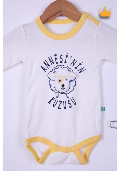 Babyhola Pamuk Annesinin Kuzusu Çıtçıtlı Badi Pantolon Bere 3'lü Takım 593-4 Mavi