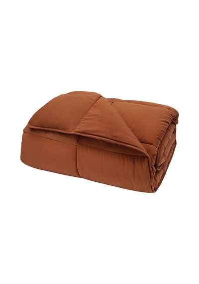Yataş Bedding Mix&Match Penny Çift Kişilik Yorgan - Kiremit