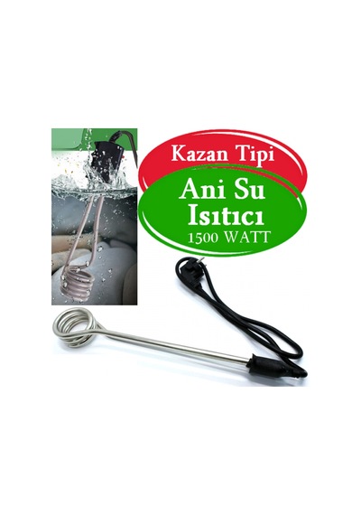 Kazan Tipi Su Isıtıcı Pratik Ve Kolay Daldırma Su Isıtıcı Kova Is N11.23