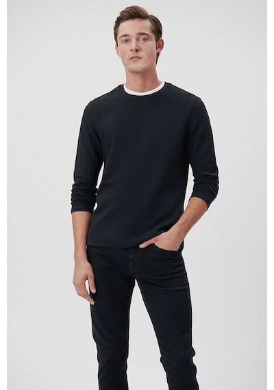 Mavi Erkek T Shirt 064622-21842 Siyah Siyah