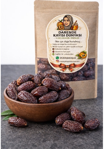 Kudüs Hurması Jumbo Boy Medjoul Doğal, İri Taneli Premium Hurma 1 Kg