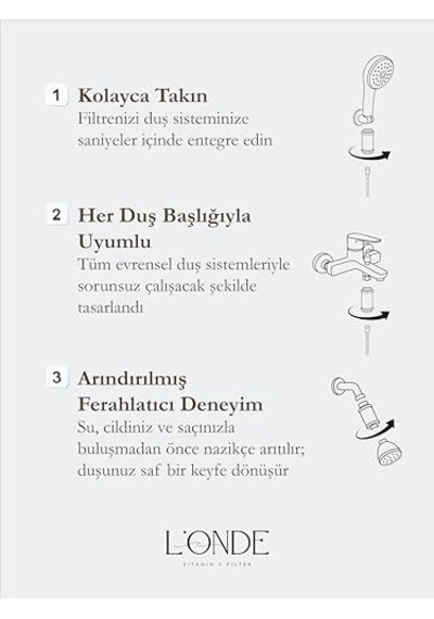 C Vitaminli Duş Filtresi Patili Dostlar Köpekler İçin