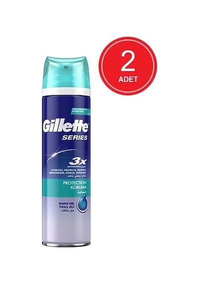 Gillette Series Koruyucu Tıraş Jeli 2 x 200 ML