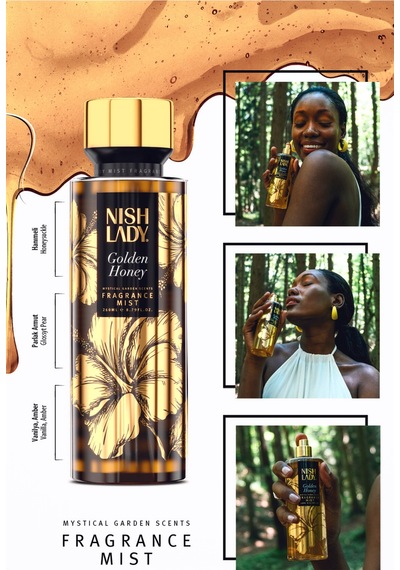 Nishlady Golden Honey Body Mist Vegan Vücut Spreyi 260 ML