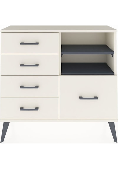 Arges Şifonyer 2 Raflı 5 Çekmeceli 88x30x80 Aytaşı-antrasit/aytaşı Antrasit/aytaşı Arges Şifonyer 2 Raflı 5 Çekmeceli 88x30x80 Aytaşı-antrasit/aytaşı Antrasit/aytaşı
