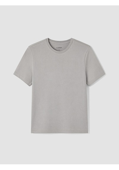 Lcwaıkıkı Classic Gri Regular Fit %100 Pamuk Erkek Tişört