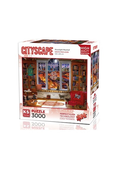Ks Games 3000 Parça Ay Işığında Puzzle