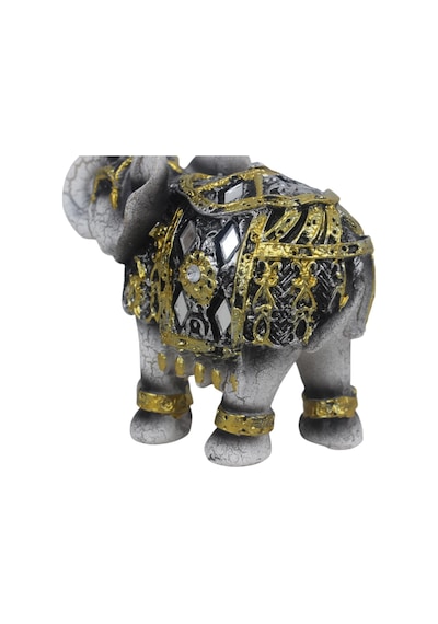 Lüks Ayna Ve Nakış İşlemeli Feng Shui Fil Heykeli Dekoratif Biblo 17 Cm. Yeni Yıl Ev & Ofis Hediyesi 76204269