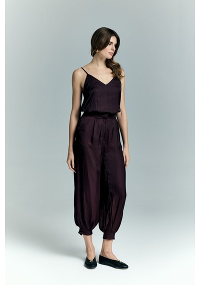 Tosca Pantolon - Bordo-137248 Bordo