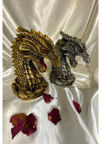 Feng Shui Dragon Ejder Kafası 2li Ejderha Kafası