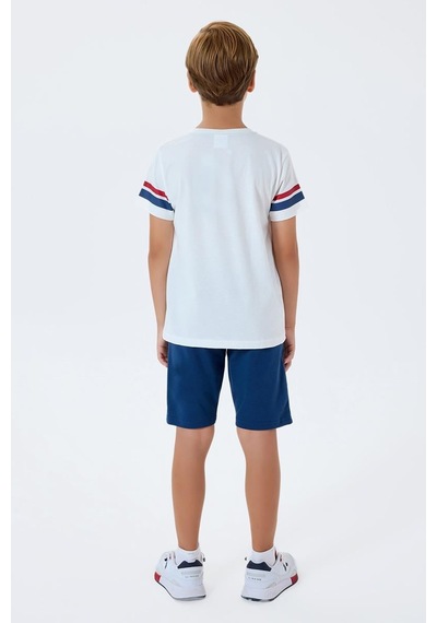 U.S. Polo Assn. U.s. Polo Assn Erkek Çocuk 2 Li Bermuda T-şhirt Takım Beyaz-2299 Beyaz U.S. Polo Assn. U.s. Polo Assn Erkek Çocuk 2 Li Bermuda T-şhirt Takım Beyaz-2299 Beyaz