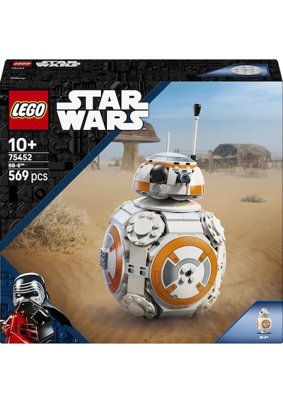 LEGO® Star Wars™ BB-8™ Astromech Droidi 75452 - 10 Yaş ve Üzeri Çocuklar için Figür İçeren Yaratıcı Oyuncak Yapım Seti (569 Parça)