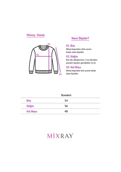 Mixray 6988 Kadın Asimetrik Rib Kesim Kayık Yaka Triko Kazak Çi. Beyaz
