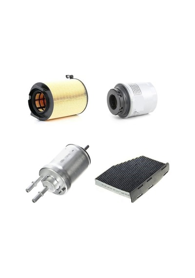 Sardes Filtre Seti Audi A3 1.2 Tsı 1.4 Tfsı 2004-2012 4lü Hava + Yağ F. + Yakıt + Polen