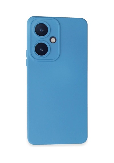 Vivo Y27 Kılıf Nano İçi Kadife Silikon - Mavi -