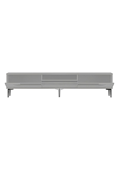 Tsa1805bs Meyra Tv Sehpası Beyaz-sılver 180cm Beyaz - Gümüş