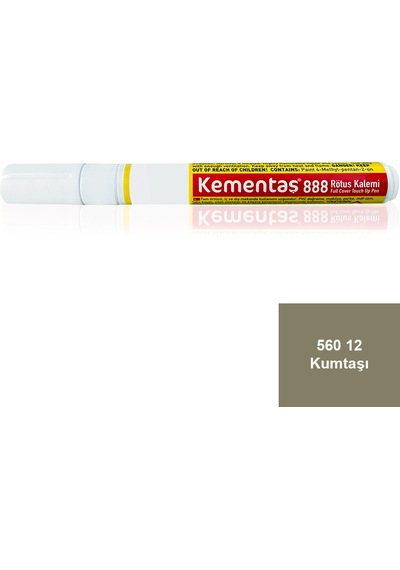 560 12 Kumtaşı Tam Örtücü Rötüş Kalemi Tam Örtücü Rötuş Kalemleri-12317