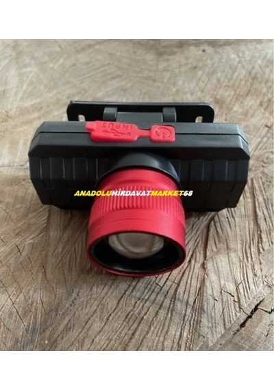 Dmr 1840 Şarjlı Kafa Lambası Zoomlu Led Lamba Kamp Lambası