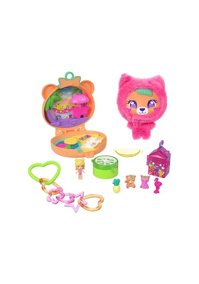 Jkc79 Polly Pocket - Sevimli Ayıcık Mini Oyun Seti