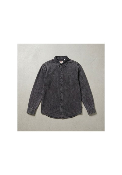 Levi's Relaxed Fit Pamuk Erkek Kot Gömlek--koyu Füme--