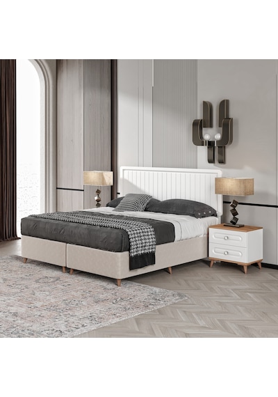 Bohem 6 Kapaklı Komple Mdf Yatak Odası Takımı