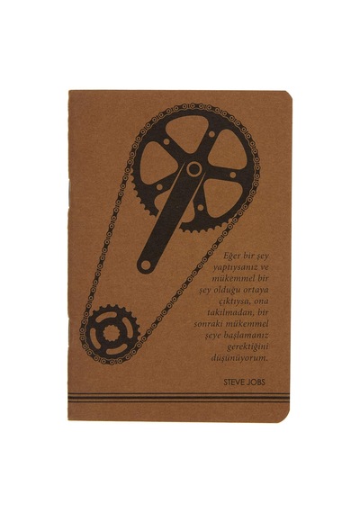 Steve Jobs Kraft Defter Çok Renkli