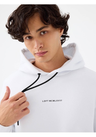Loft Regular Fit Beyaz Erkek Sweatshirt Lf2034269 Beyaz