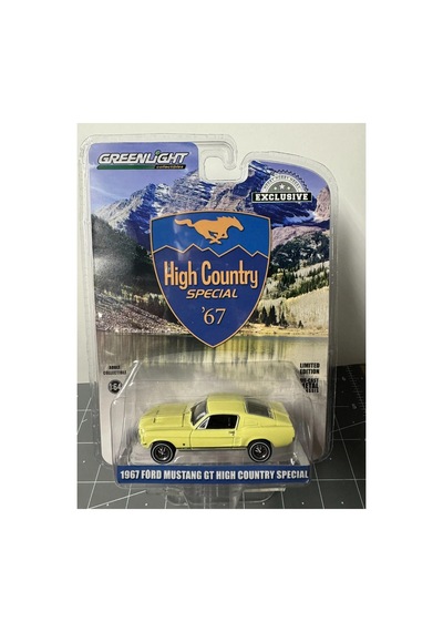 1967 Ford Mustang Gt Fastback High Country Special 1/64 Model Araba