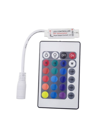 Led Rf Kumandası Rgb 12V 24 Tuşlu Kontrol  Ürün 12 Amper