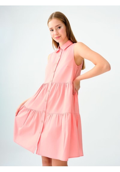 LOFT Regular Fit Kadın Elbise Lf2035398 Q1.v1 Pembe