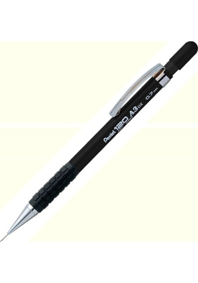Pentel 120 A3dx 0.7 Uçlu Kalem Siyah Çok Renkli