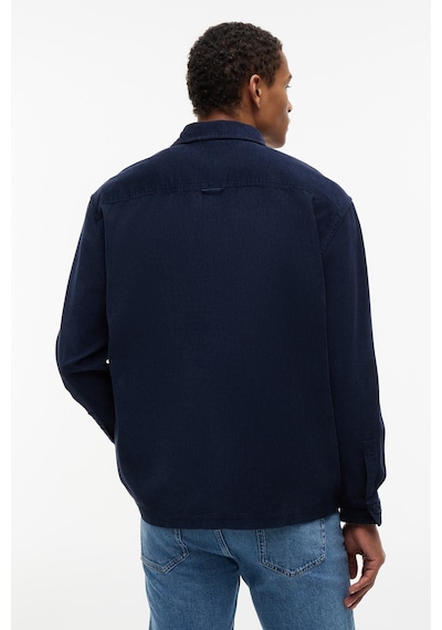 Tommy Hilfiger Erkek Tjm Brıck Cord Overshırt Ext Dm0dm21698-thc1g-16124 Lacivert
