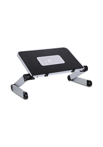 Soğutuculu Yükseklik Ayarlı Laptop Standı Çalışma Masası Laptop Yükseltici Fanlı Tüm Laptoplar İle Uyumlu