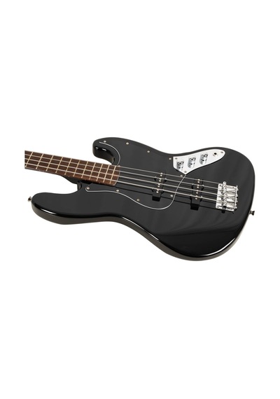 Rodeo B02 Jazz Bass 4 Telli Jb Manyetikli Siyah Elektro Bas Gitar