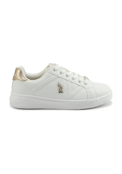 U.s. Polo Assn. A102021411 5f Exxy 5pr Kadın Klasik Sneaker Beyaz Beyaz