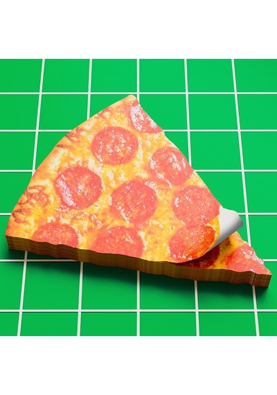 Mustard Pizza Sticky Not Kağıdı