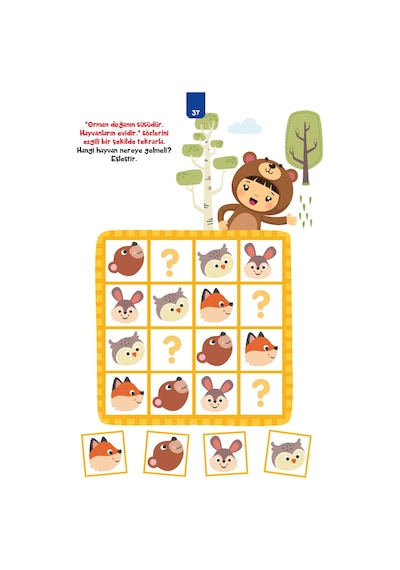Zbg 3-4 Yaş Sudoku - Fethiye Tunç - Limonkids