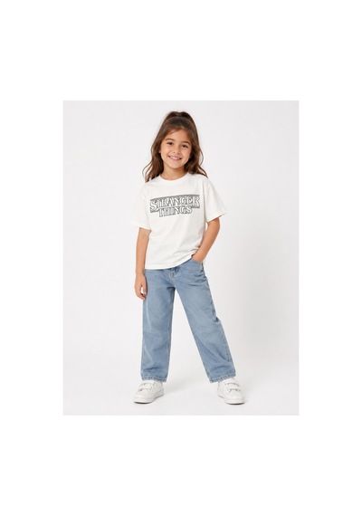 Uğur Bebe %100 Pamuk Stranger Things Baskılı Unisex Çocuk Tişört Ekru Kısa Kollu Bisiklet Yaka Yazlık Ekru Ekru Uğur Bebe %100 Pamuk Stranger Things Baskılı Unisex Çocuk Tişört Ekru Kısa Kollu Bisiklet Yaka Yazlık Ekru Ekru