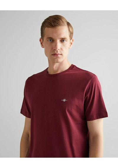 Gant Erkek T-shırt 2003184-638 2003184-638 Bordo Bordo