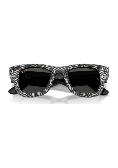 Ray-ban Rb4940bp 686587 47 Wayfarer Puffer Unisex Güneş Gözlüğü Siyah