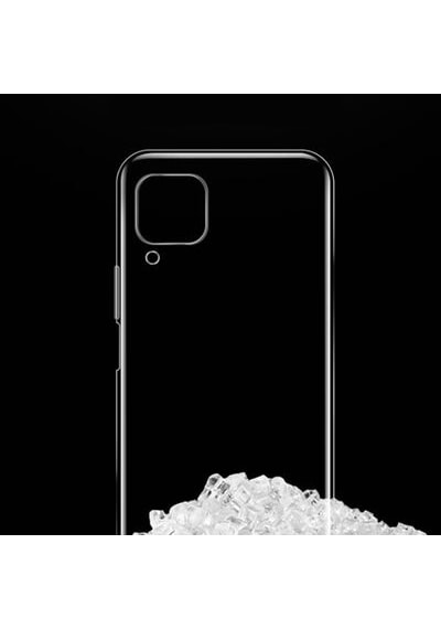 Huawei P40 Lite İle Uyumlu Kılıf Şeffaf Esnek Silikon Telefon Kılıfı Kapak
